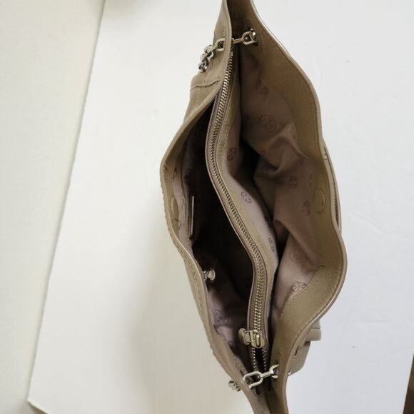 Tory Burch Britten Nude/ grey bag - Picture 12 of 16